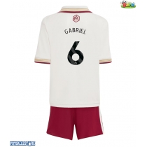 Arsenal Gabriel Magalhaes #6 Tredjedraktsett Barn 2025-26 Kortermet (+ Korte bukser)